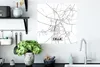 MuchoWow® Poster Karte - Celle - Stadtplan 50x50 cm - Produktbild-Vorschau 3