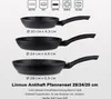 Linnuo® 3tlg Pfannenset Induktion Pfanne Bratpfanne Set - Produktbild-Vorschau 2