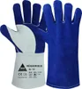 Schweißerhandschuhe Mühlheim Blue Gr.10 blau/grau Produktbild-Vorschau 1