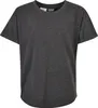 UCK1561 - Boys Long Shaped Turnup Tee charcoal 158/164 Produktbild-Vorschau 4