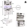 Flieks Cuisine Armoire haute avec Led, Buffet de cuisine Voir les images du produit 5