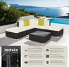 tectake® Aluminium Rattan Lounge Paris wetterfest und Produktbild-Vorschau 2