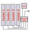 SET radiatori a infrarossi 2x InfraROTmed MAX© 500W + 2x Anteprima dell’immagine prodotto 3