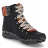 A single black boot with colorful accents. Anteprima dell’immagine prodotto