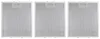 3x Trade-Shop Metallfettfilter / Fettfilter 310 x 250mm Produktbild-Vorschau 1