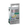 The back of a product box with various icons and text. Produktbild-Vorschau
