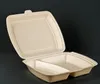 200 2-geteilte Menübox Beige 245x210x72 mm - Ideal für Produktbild-Vorschau 4
