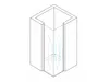 Glaszentrum Hagen 52.5x52.5x195 cm  Douchecabine Altbau Productafbeelding-voorbeeld 5