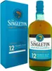 A bottle of Singleton 12 Year Old Single Malt Scotch Whisky and its gift box. Produktbild-Vorschau