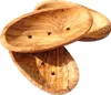 Seifenschale OVAL klein 13 cm mit Rille auf der Rückseite Produktbild-Vorschau 1
