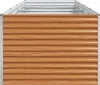 vidaXL Lit surélevé brun clair 390 x 100 x 68 cm Acier Voir les images du produit 6