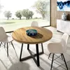 Dmora Tavolo Allungabile Andia 110x158x77h cm Nero, Anteprima dell’immagine prodotto 2