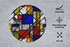 MuchoWow® Mauspad Mousepad Mondrian - Glasmalerei - Alte Produktbild-Vorschau 2