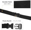 25mm Schwarz Nylon Gurtband mit Verstellbare Schnallen, 4 Produktbild-Vorschau 5