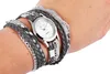Excellanc Damenuhr mit Wickelarmband aus Kunstlederion Produktbild-Vorschau 1
