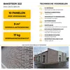 AMK Wandpanelen – Decoratieve Baksteenlook – Flexibele Productafbeelding-voorbeeld 2