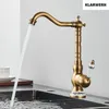 JULIAN | Rubinetto da cucina vintage premium in ottone oro Anteprima dell’immagine prodotto 4