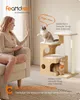 FEANDREA Kratzbaum, Kletterbaum für Katzen, mit Produktbild-Vorschau 2