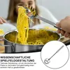 Spaghettilöffel,Pastalöffel,Edelstahl,aufhängbarer,spülmasch Produktbild-Vorschau 6
