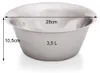 Mísa 3,5 l, Ø 28 cm, (V) 10,5 cm Náhled obrázku produktu 2
