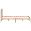 Massivholzbett Kiefernholz unbehandelt 140x190 cm Produktbild-Vorschau 5