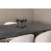 Malaga Essgruppe Esstisch 90x200cm dunkel grau und 6 Skagen Produktbild-Vorschau 5