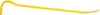A yellow crowbar on a white background. Anteprima dell’immagine prodotto
