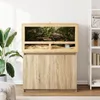 vidaXL Terrarium brązowe 100 x 50 x 50 cm OSB Podgląd zdjęcia produktu 4