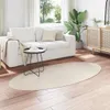vidaXL Tappeto HUARTE, beige, 100 x 200 cm, 100% poliestere Anteprima dell’immagine prodotto 3