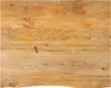 Möbel Tischplatte mit Baumkante 90x80x3,8 cm Massivholz Produktbild-Vorschau 1