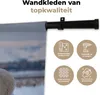 MuchoWow® Wandteppich Wandbehang Schaf - Schnee - Berg Produktbild-Vorschau 3