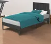 A bedroom scene with a bed and a desk. Náhled obrázku produktu