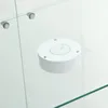 INONEFT Glazen vitrine met LED-verlichting, dubbele deuren, Productafbeelding-voorbeeld 6