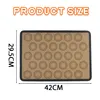 2 Stücke Backmatte für Macarons, Utschfeste Backunterlage Produktbild-Vorschau 2