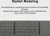 Faltbare, kompakte Tastatur, tragbare BT-Tastatur mit Produktbild-Vorschau 2