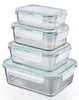 GOURMETmaxx contenitori in vetro per alimenti click-it set Anteprima dell’immagine prodotto 1