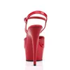 DELIGHT-609 Damen Sandale von Pleaser, Rot  , EU 36, US 6 Produktbild-Vorschau 4