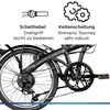 Zündapp ZF20 Speed Folder 20 pollici skl dac bike city bike Anteprima dell’immagine prodotto 15