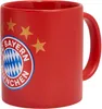 A red mug with the FC Bayern München logo and stars. Anteprima dell’immagine prodotto