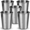 Intirilife 5x tazze impilabili in acciaio inox da 170 ml - Anteprima dell’immagine prodotto 1