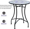 Outsunny Gartentisch Mosaiktisch Balkontisch Beistelltisch Produktbild-Vorschau 4