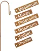 6 Pflanzenstecker Kräuter Metall Rost Optik Produktbild-Vorschau 5