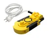 A yellow and black electric iron with a coiled white and gray cord and a white plug, isolated on a white background. Náhľad obrázku produktu