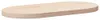 vidaXL Tischplatte 60x30x2,5 cm Massivholz Kiefer Oval Produktbild-Vorschau 7
