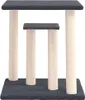 vidaXL Kratzbaum mit Plattformen Creme 50 cm Produktbild-Vorschau 8