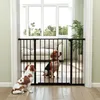 PawHut Hunde Absperrgitter ohne bohren Schutzgitter Produktbild-Vorschau 7