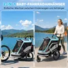 AIYAPLAY 2 in 1 Fahrradanhänger & Buggy Faltbar Produktbild-Vorschau 4