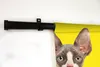 MuchoWow® Wandteppich Wandbehang Katze - Muster - Gelb Produktbild-Vorschau 6