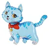 Chaton Bleu clair - Ballon en plastique - 85 cm Voir les images du produit 1