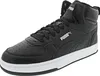 A black Puma high-top sneaker with a white sole is shown against a white background. Podgląd zdjęcia produktu